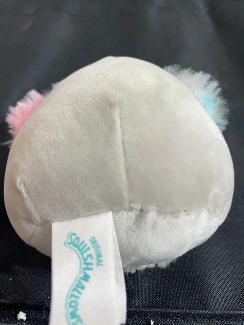 Lot. 2 Plush Koala Small Pet Toy - Pastel Yellow, Pink, Mint Accents